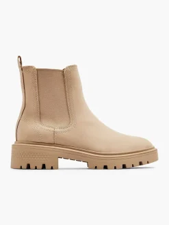 New Beige Chelsea Boot Dames Enkellaarzen & Boots
