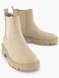 New Beige Chelsea Boot Dames Enkellaarzen & Boots