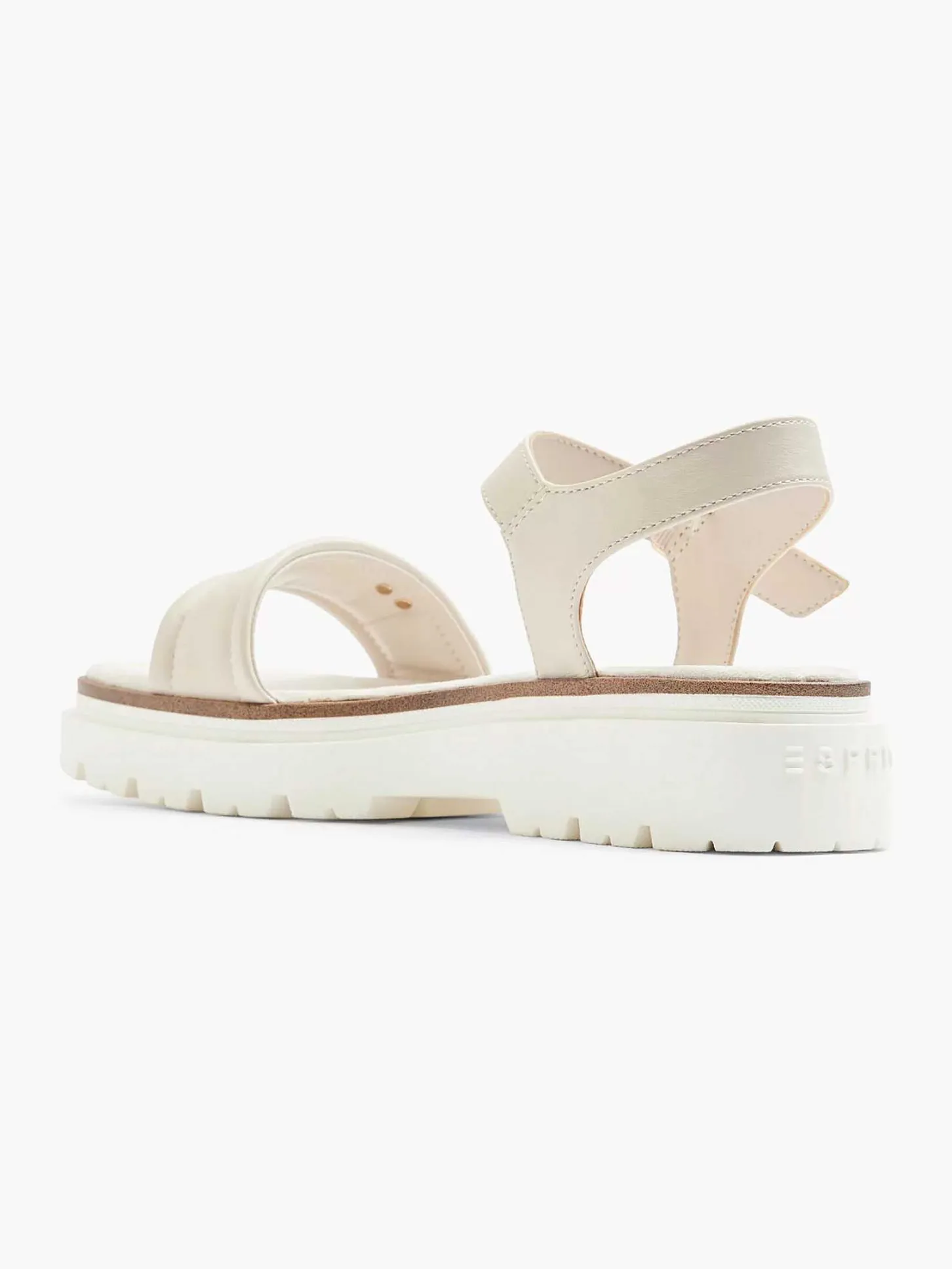 Hot Beige Chunky Sandaal Dames Sandalen