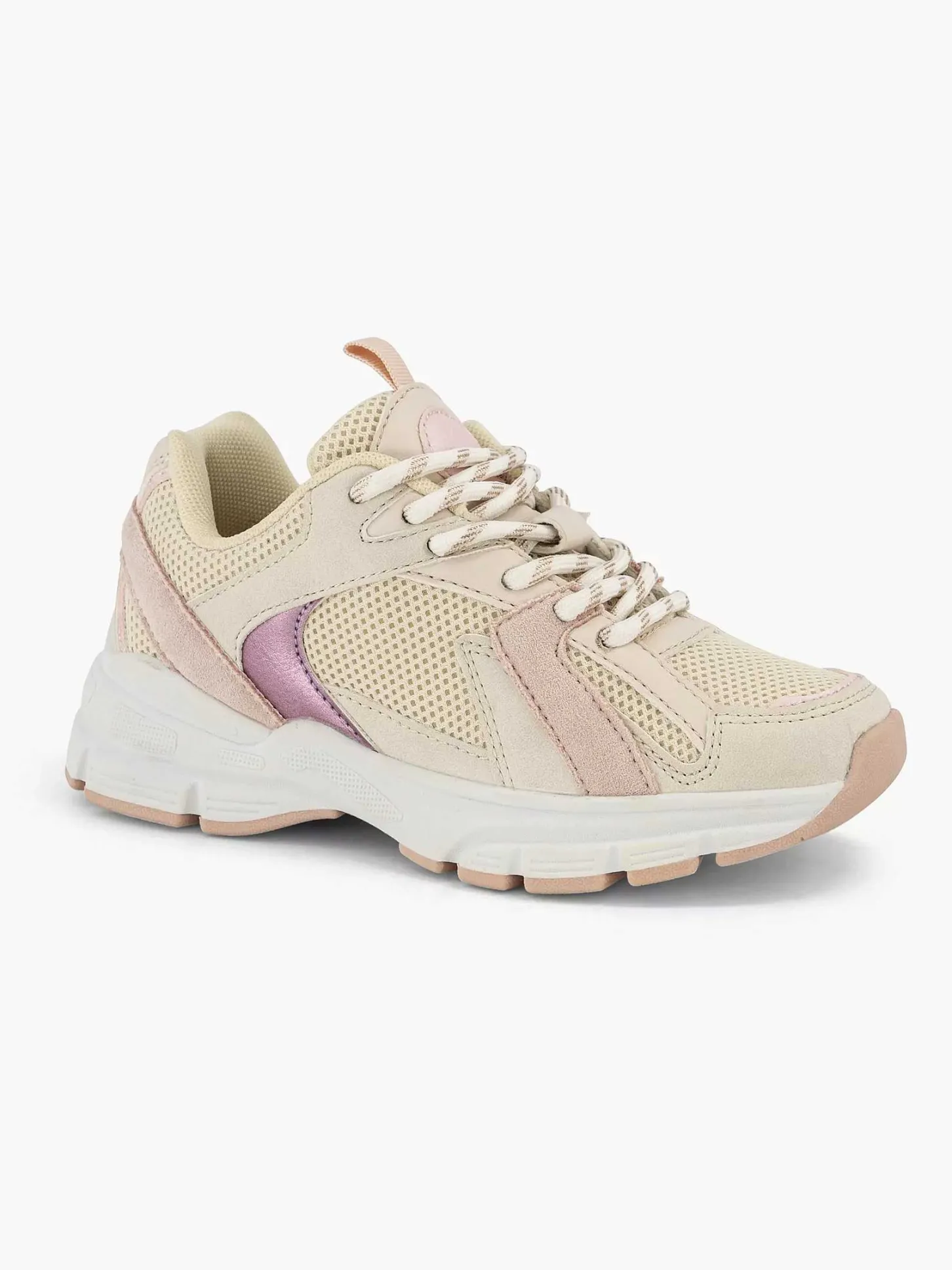 Online Beige Chunky Sneaker Kinderen Jongensschoenen