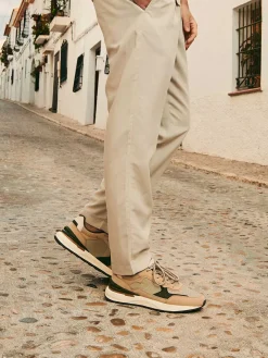 New Beige Chunky Sneaker Heren Sneakers