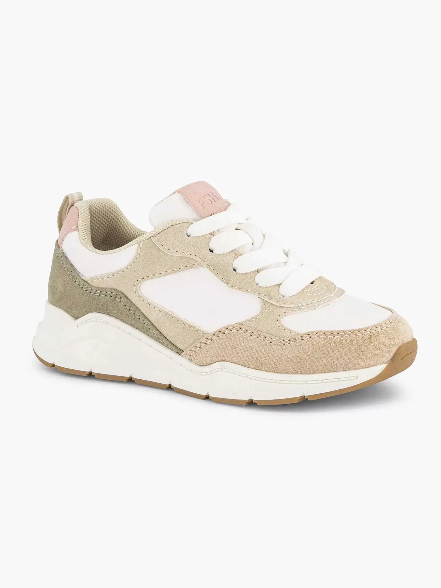 Best Beige Chunky Sneaker Kinderen Jongensschoenen