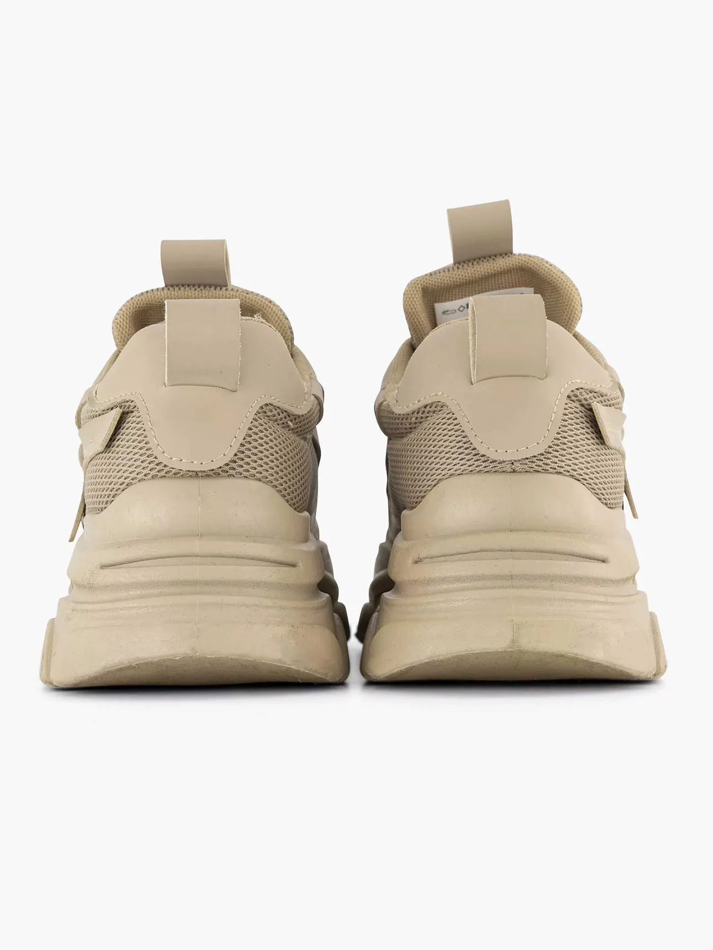 Sale Beige Chunky Sneaker Dames Sneakers