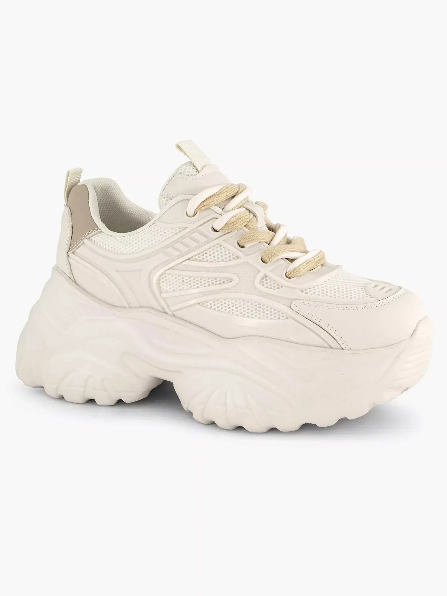 Best Beige Chunky Sneaker Dames Sneakers