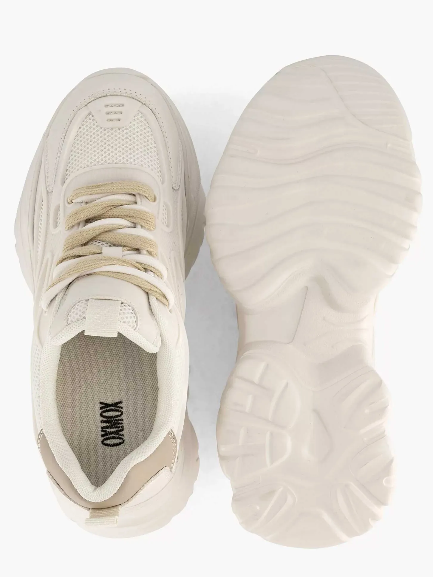 Best Beige Chunky Sneaker Dames Sneakers