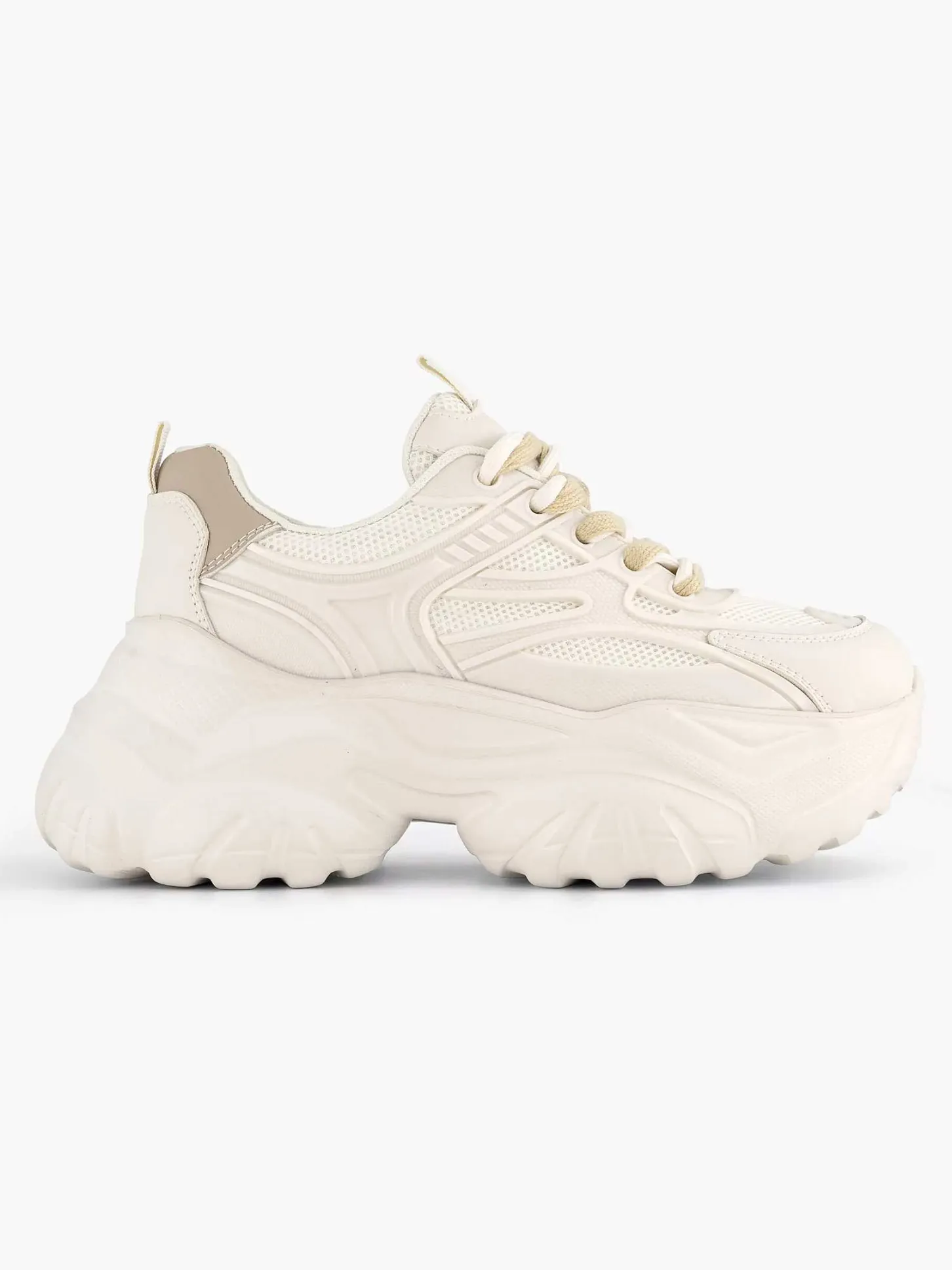 Best Beige Chunky Sneaker Dames Sneakers