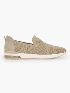 Clearance Beige Comfort Instapper Dames Comfort Schoenen