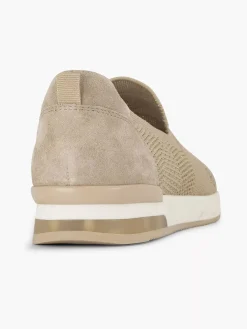 Clearance Beige Comfort Instapper Dames Comfort Schoenen