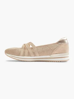 New Beige Comfort Instapper Dames Comfort Schoenen