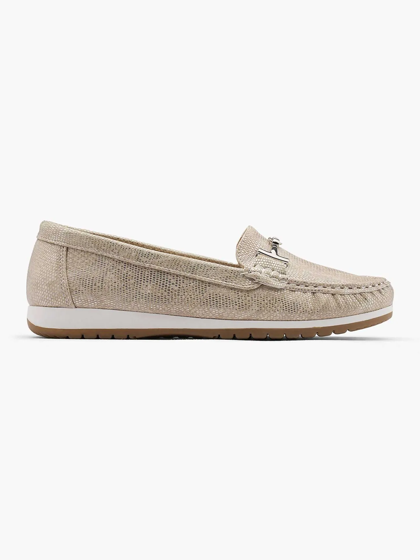 Sale Beige Comfort Instapper Dames Comfort Schoenen