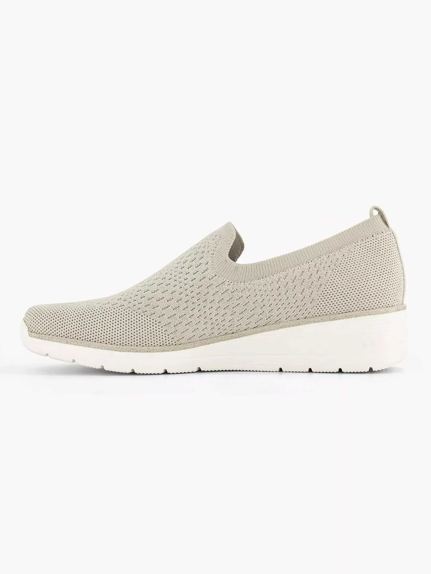 New Beige Comfort Instapper Dames Comfort Schoenen
