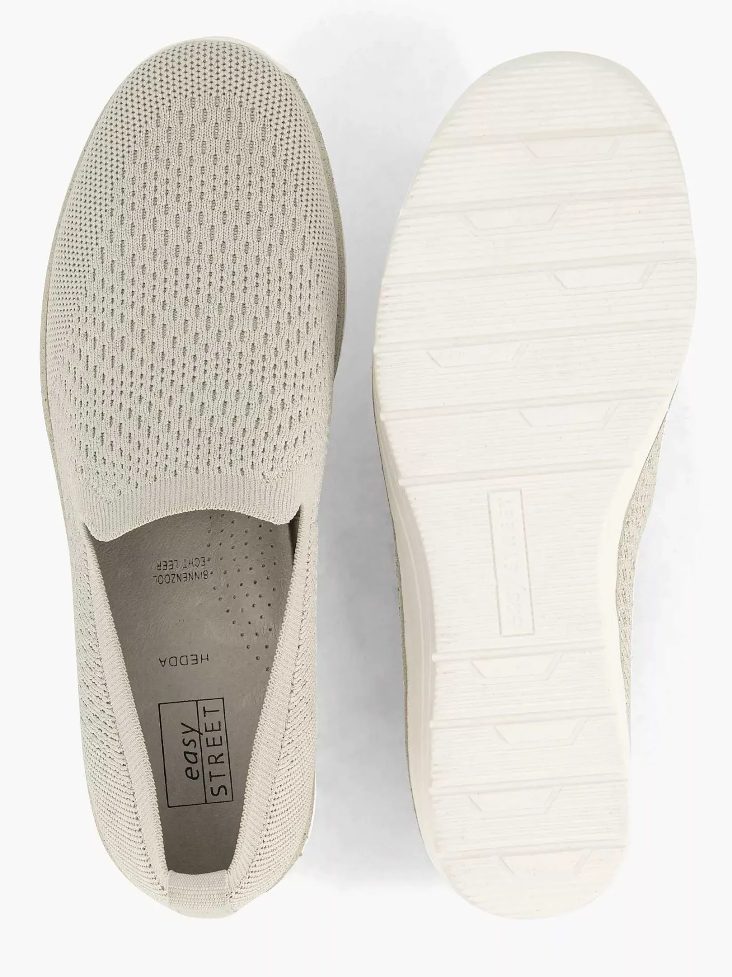 New Beige Comfort Instapper Dames Comfort Schoenen