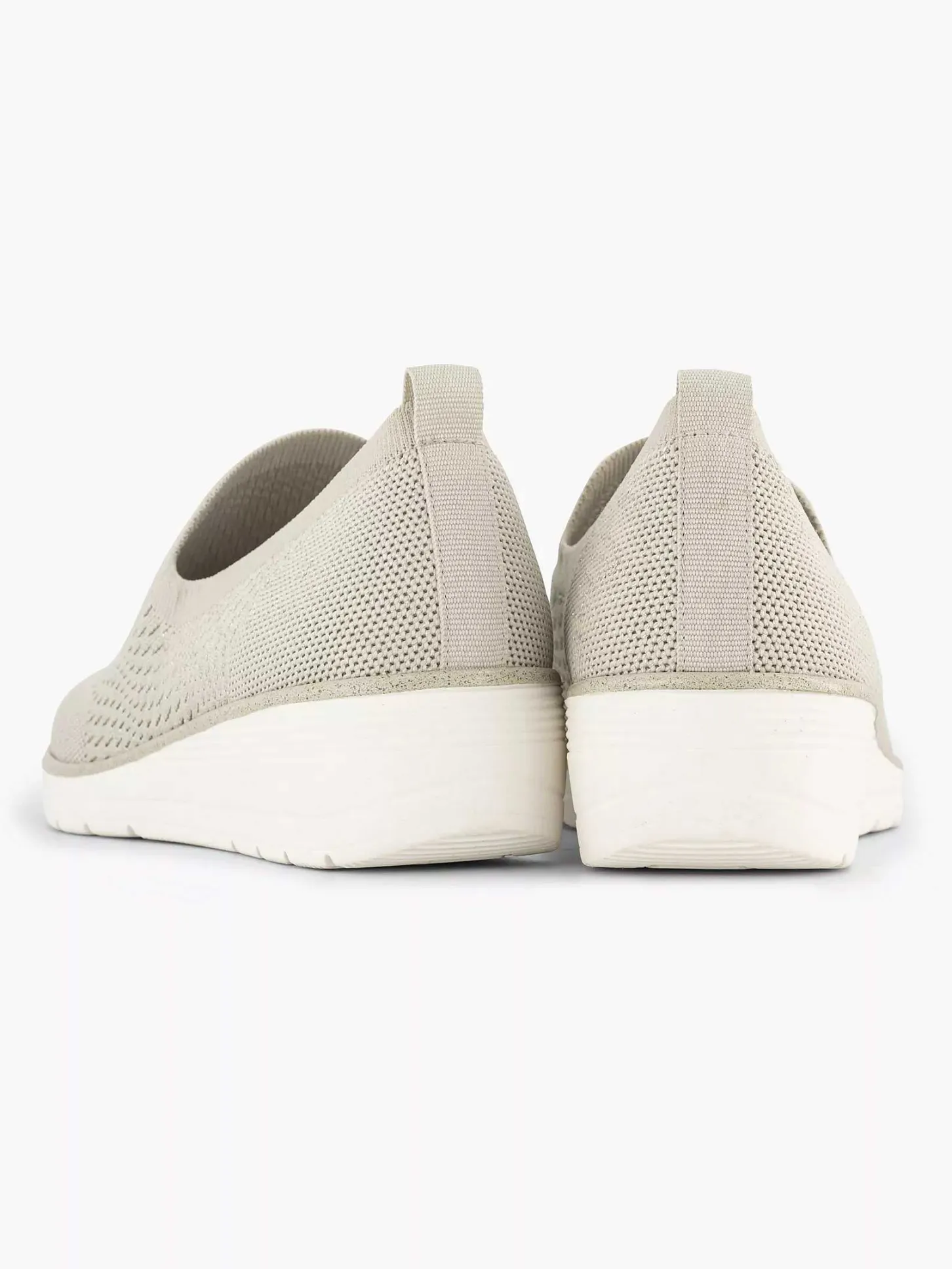 New Beige Comfort Instapper Dames Comfort Schoenen