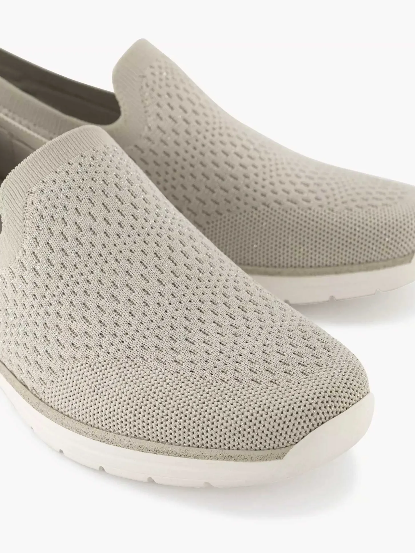 New Beige Comfort Instapper Dames Comfort Schoenen