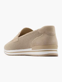 Clearance Beige Comfort Instapper Dames Comfort Schoenen