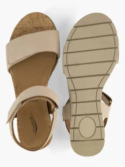 Hot Beige Comfort Sandaal Dames Comfort Schoenen