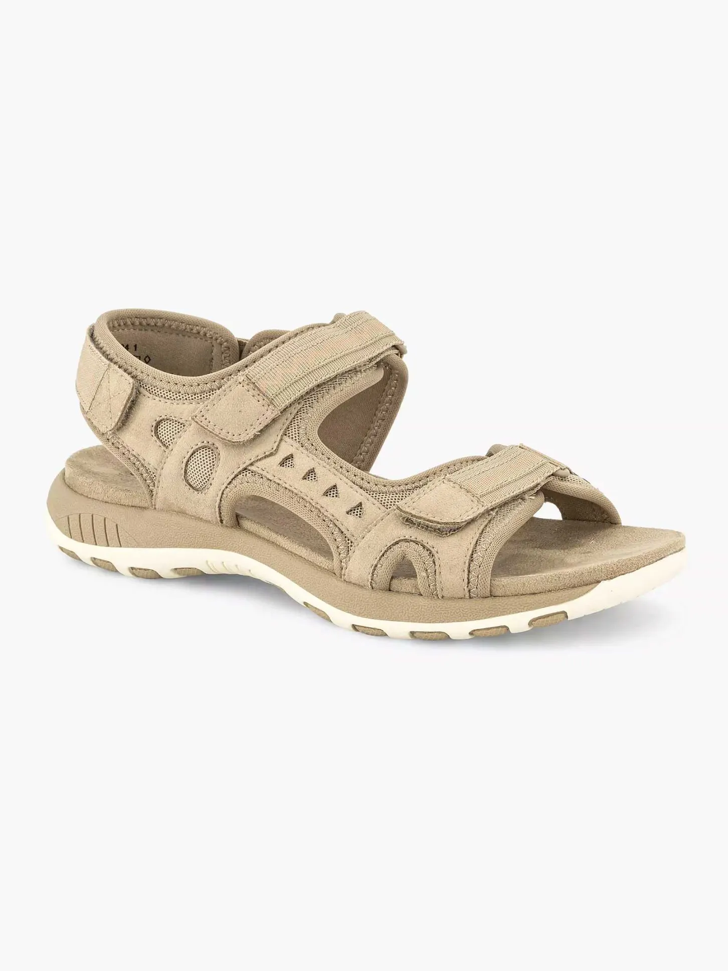 Hot Beige Comfort Sandaal Dames Comfort Schoenen