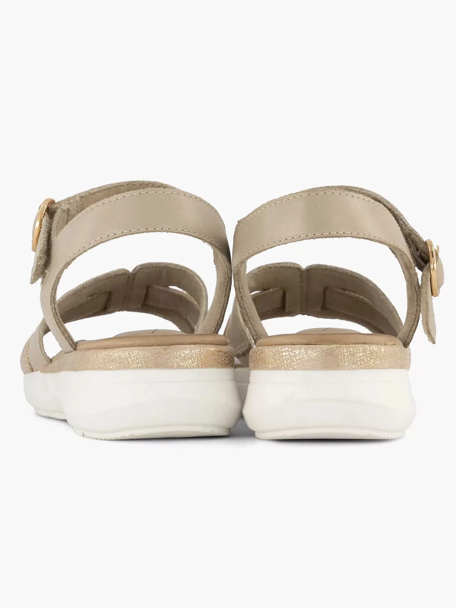 Discount Beige Comfort Sandaal Dames Comfort Schoenen