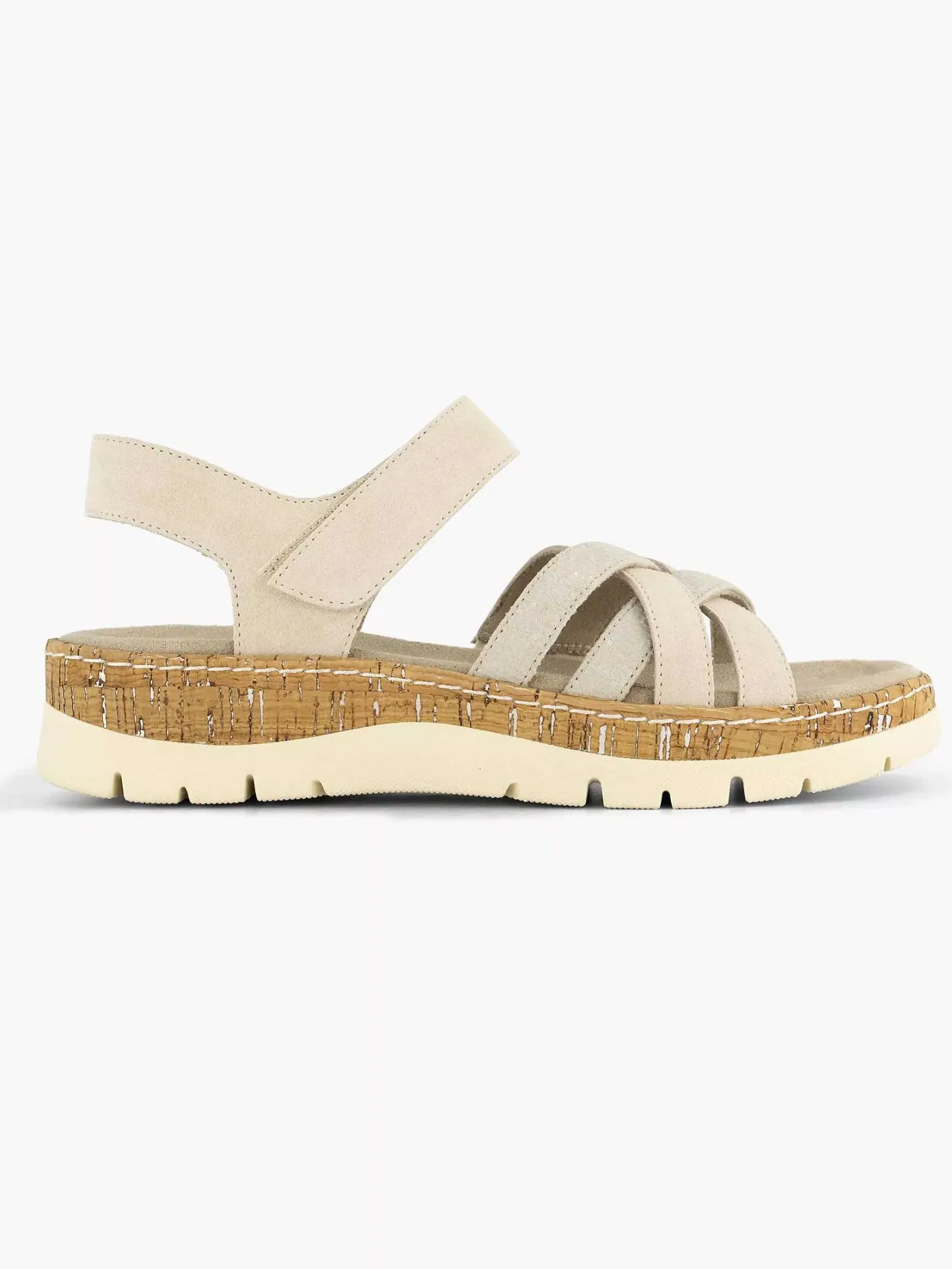 Sale Beige Comfort Sandaal Dames Comfort Schoenen