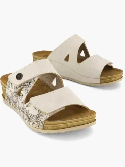 Hot Beige Comfort Slipper Dames Comfort Schoenen