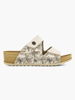 Hot Beige Comfort Slipper Dames Comfort Schoenen