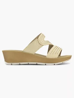 New Beige Comfort Slipper Dames Comfort Schoenen