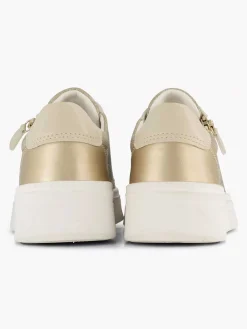 Beige Comfort Sneaker Dames Comfort Schoenen