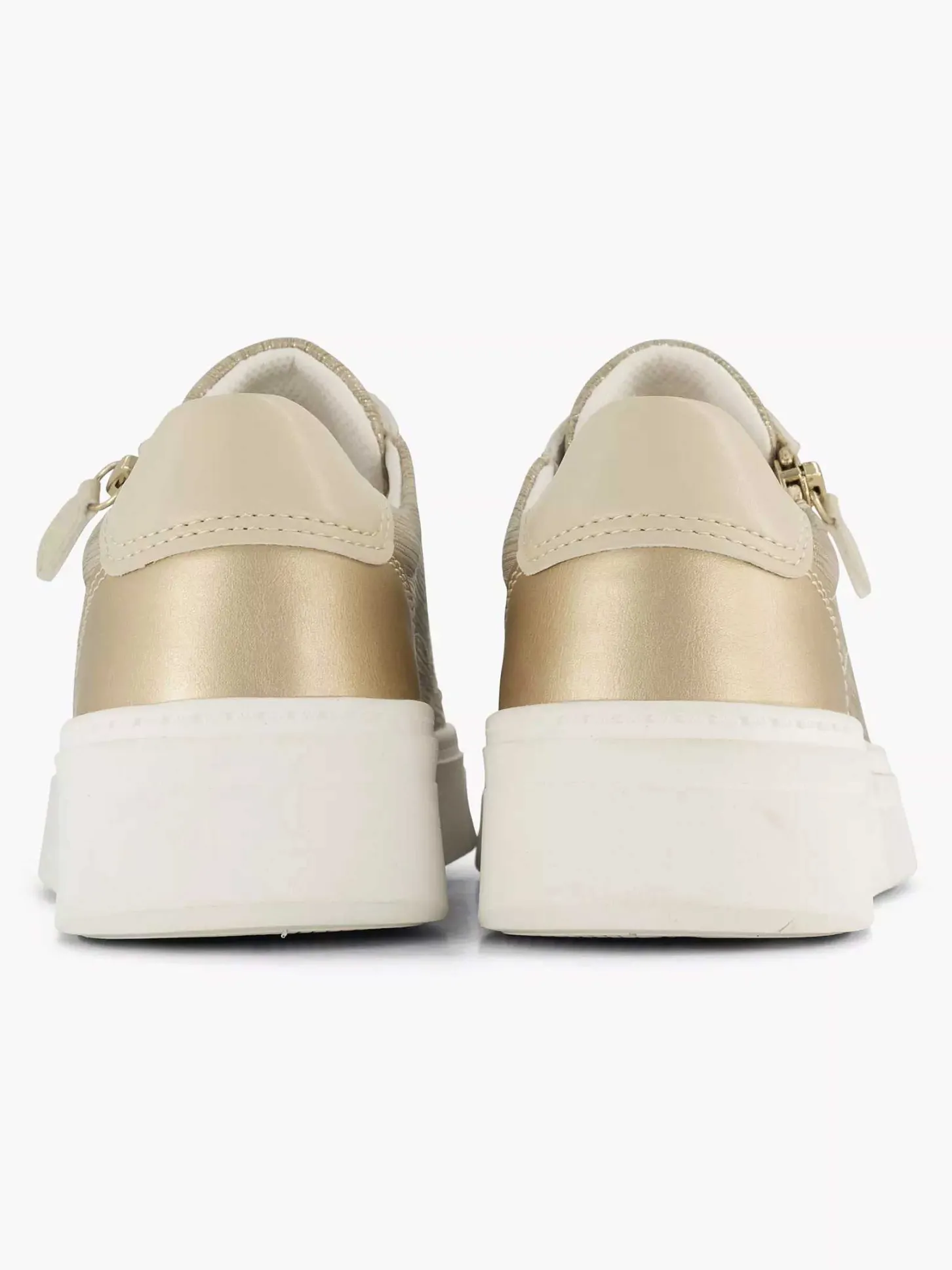 Beige Comfort Sneaker Dames Comfort Schoenen