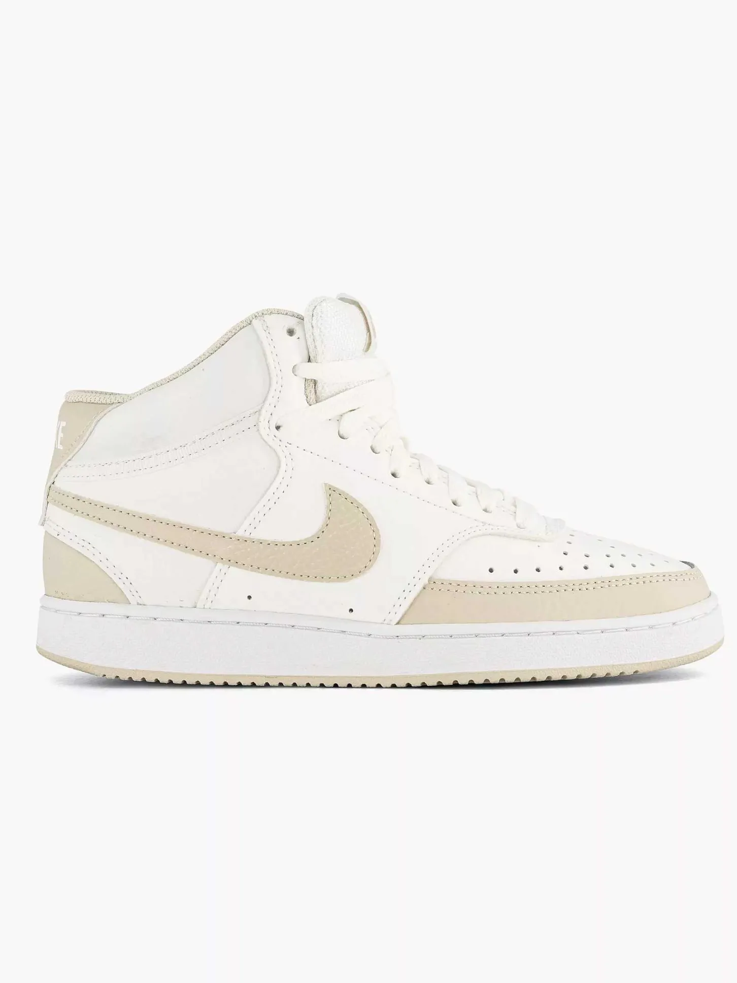 Best Beige Court Vision Mid Dames Sneakers