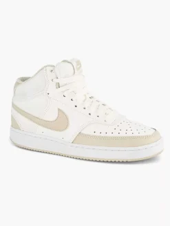 Best Beige Court Vision Mid Dames Sneakers