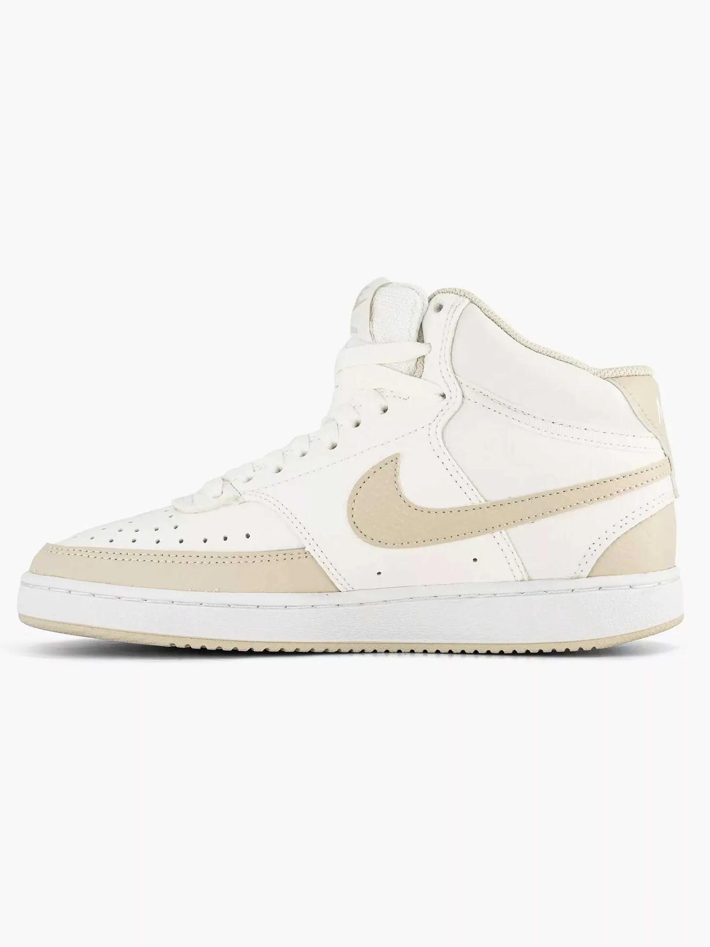 Best Beige Court Vision Mid Dames Sneakers
