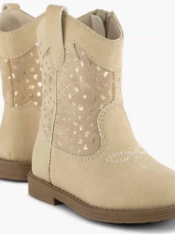 Discount Beige Cowboy Laars Kinderen Jongensschoenen