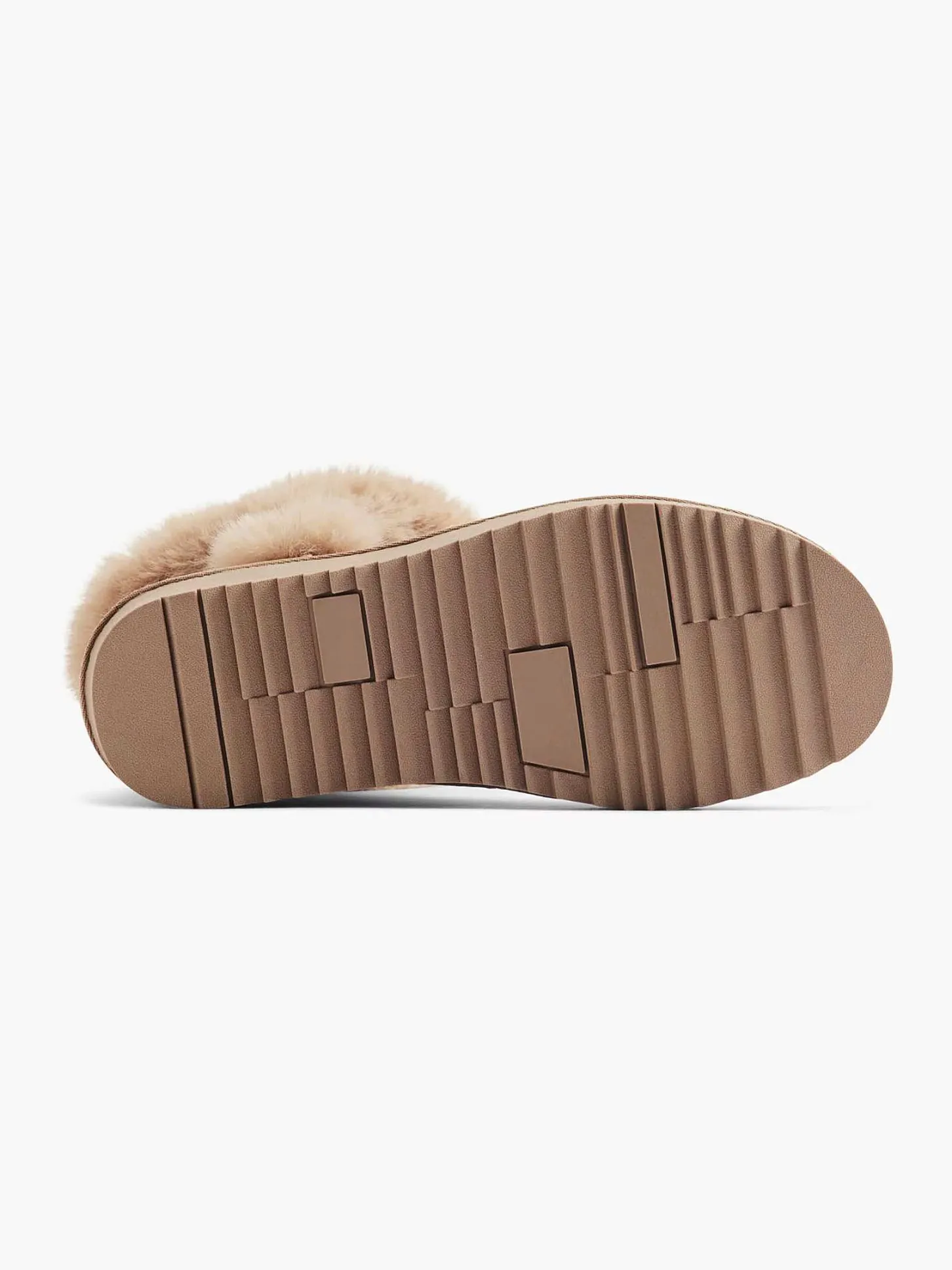 Beige Enkelboot Gevoerd Dames Enkellaarzen & Boots