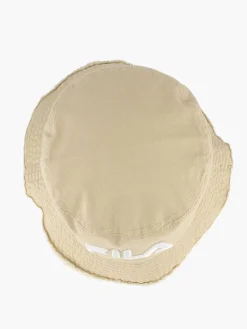 Discount Beige Bucket Hat Mit Dames Online Exclusive Accessoires