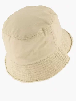 Discount Beige Bucket Hat Mit Dames Online Exclusive Accessoires