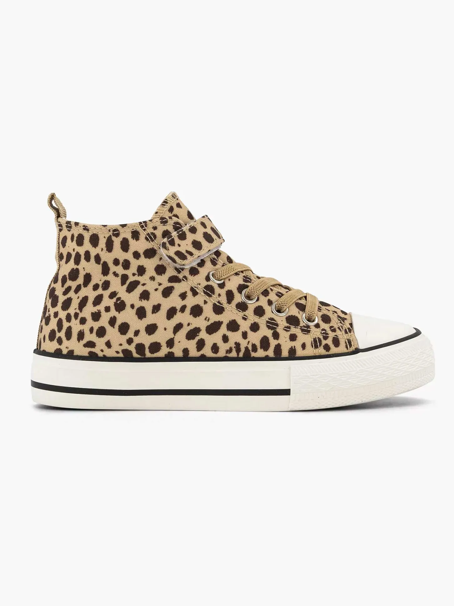 Online Beige Hoge Canvas Sneaker Kinderen Babyschoenen