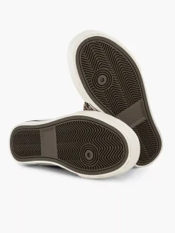 Online Beige Hoge Canvas Sneaker Kinderen Babyschoenen