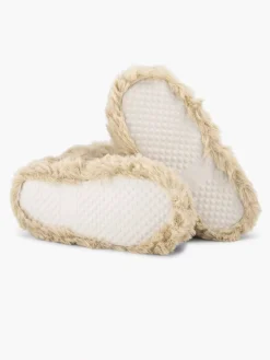 Discount Beige Hoge Pantoffel Plush Kinderen Jongensschoenen