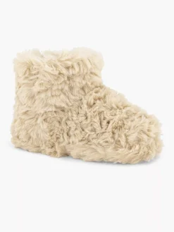Discount Beige Hoge Pantoffel Plush Kinderen Jongensschoenen