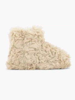 Discount Beige Hoge Pantoffel Plush Kinderen Jongensschoenen