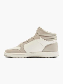 Online Beige Hoge Sneaker Dames Sneakers