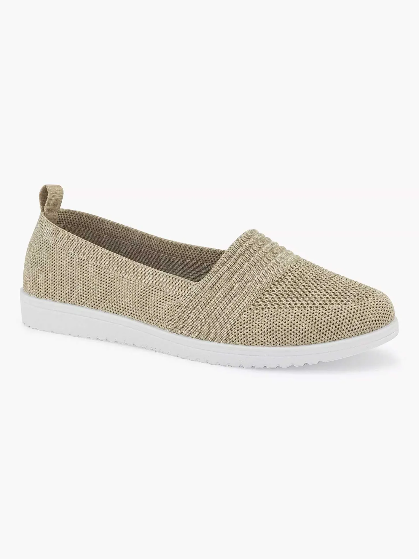 Outlet Beige Instapper Dames Instappers