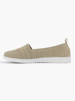 Outlet Beige Instapper Dames Instappers