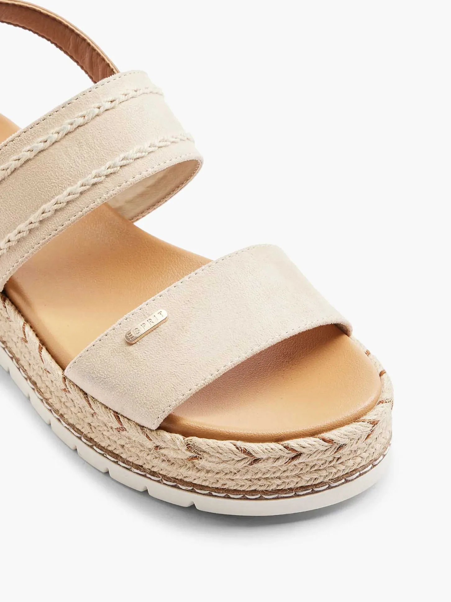 Sale Beige Platform Sandaal Dames Sandalen