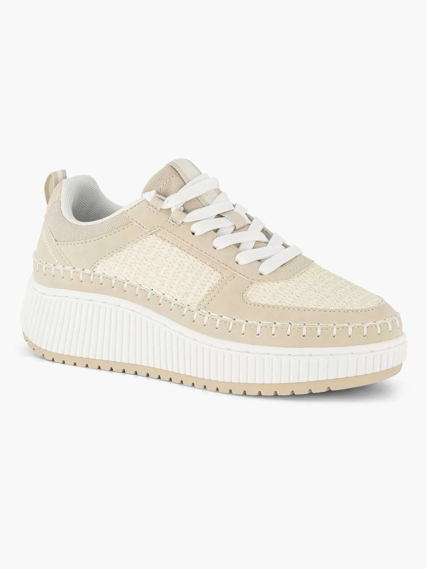 Hot Beige Platform Sneaker Dames Sneakers