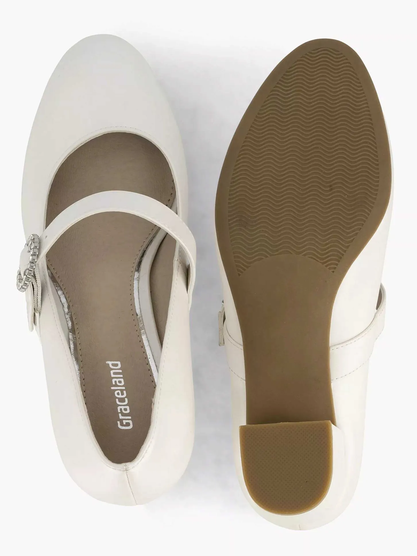 Clearance Beige Pump Gesp Dames Pumps