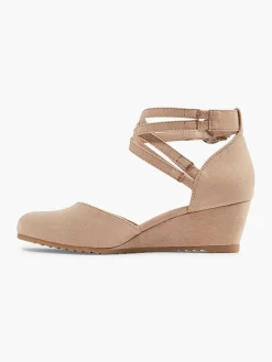 Clearance Beige Pump Gesp Dames Pumps