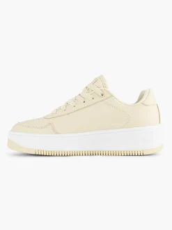 Hot Beige Rebound Platform Low Dames Sneakers