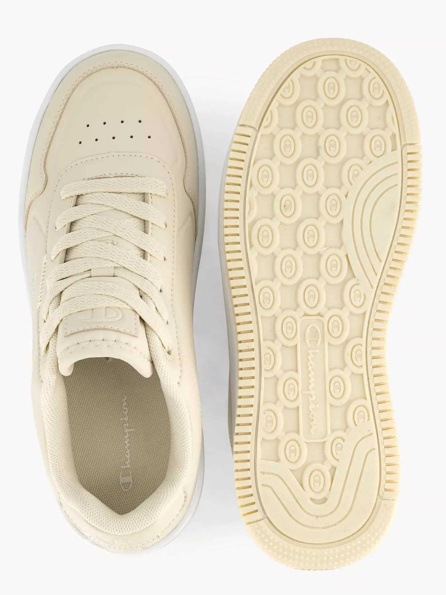 Hot Beige Rebound Platform Low Dames Sneakers