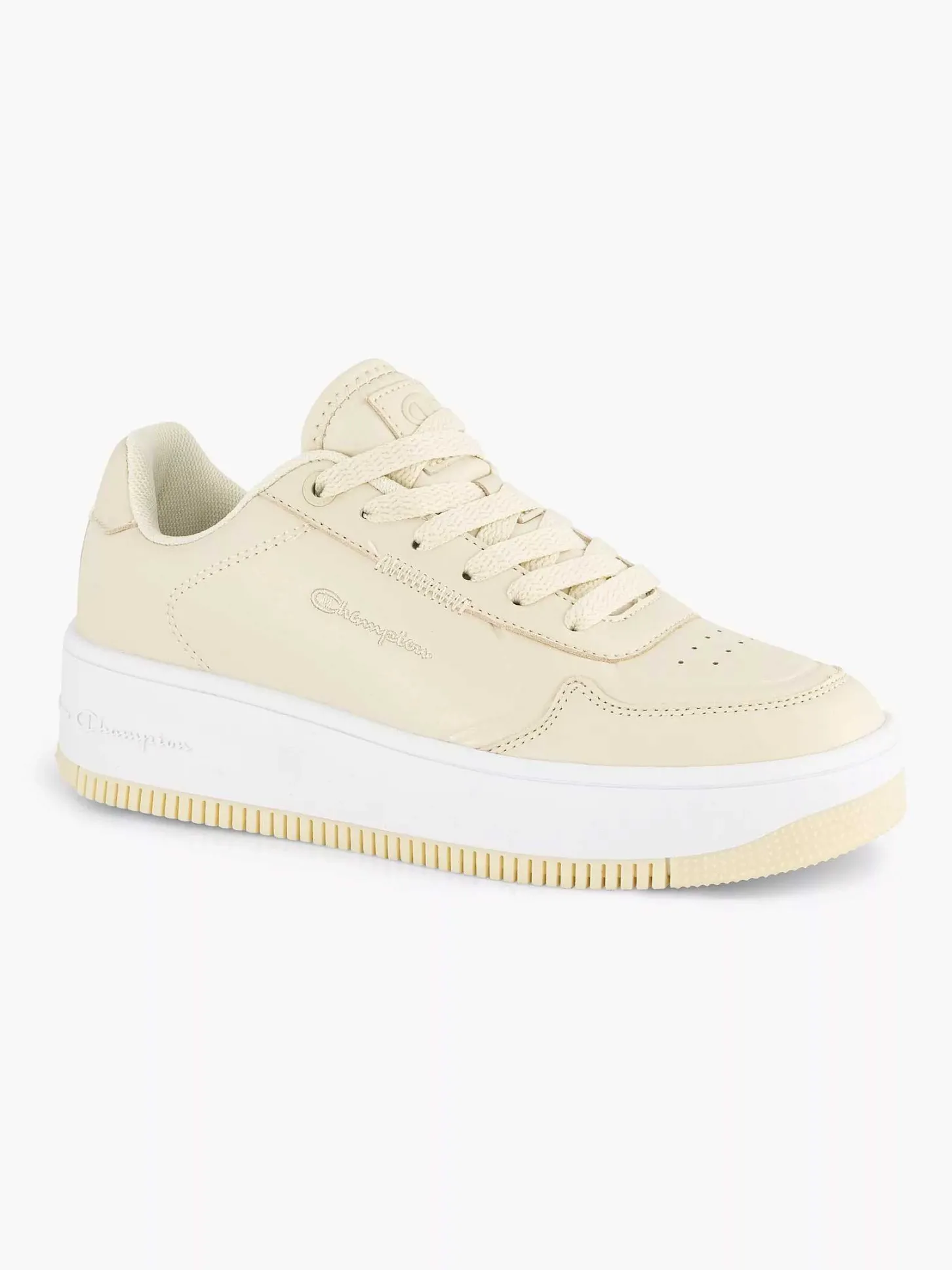 Hot Beige Rebound Platform Low Dames Sneakers